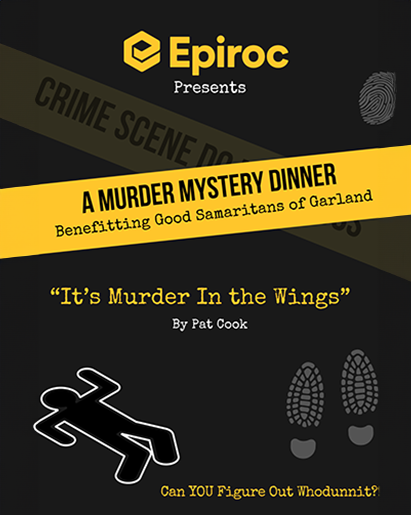 Epiroc presents the 4th Annual Murder Mystery Dinner