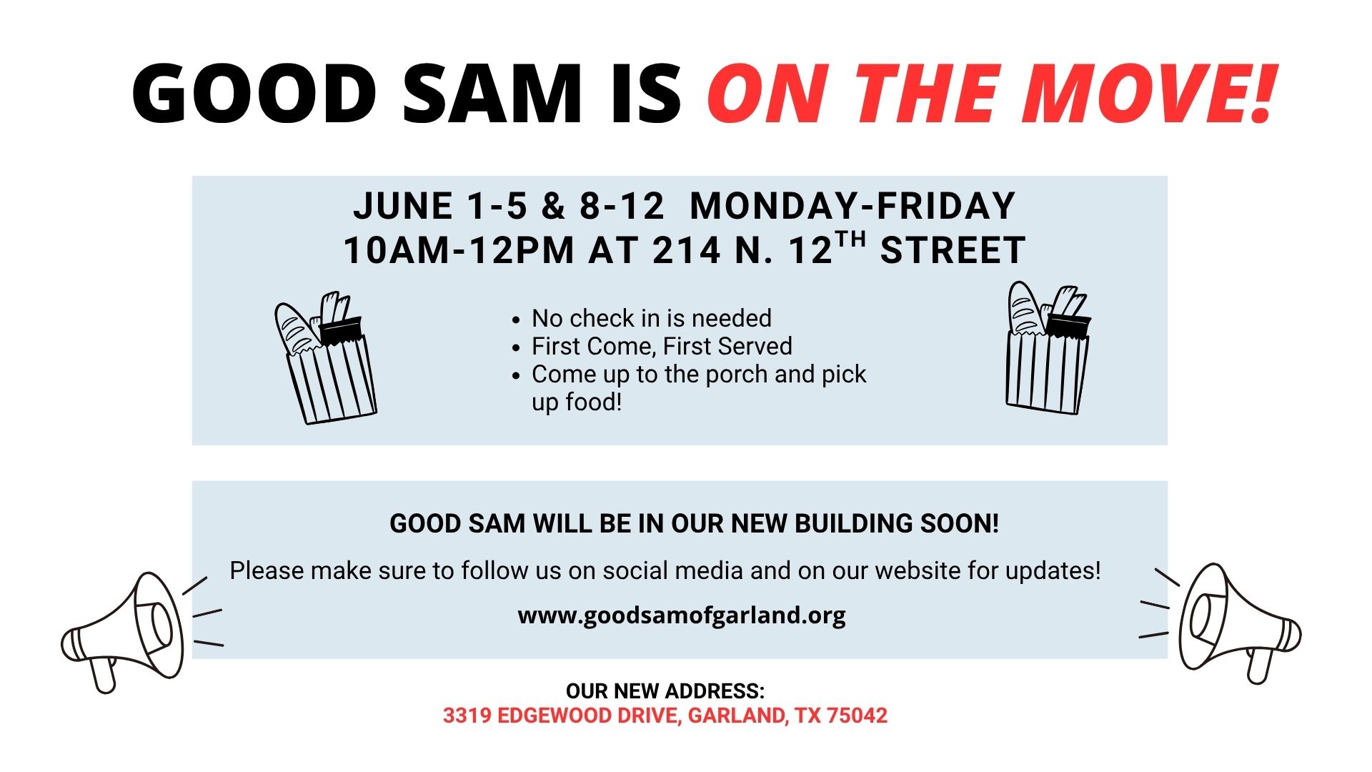 Good Sam Is On The Move!